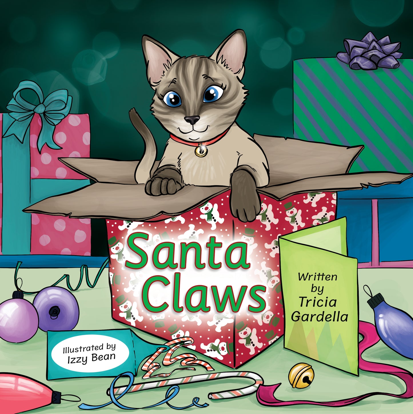 Hardcover Design for Santa Claws